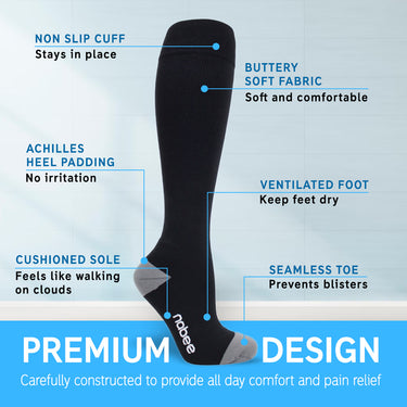 Pattern Graduated Compression Socks - 20-30mmHg - (15 Styles)